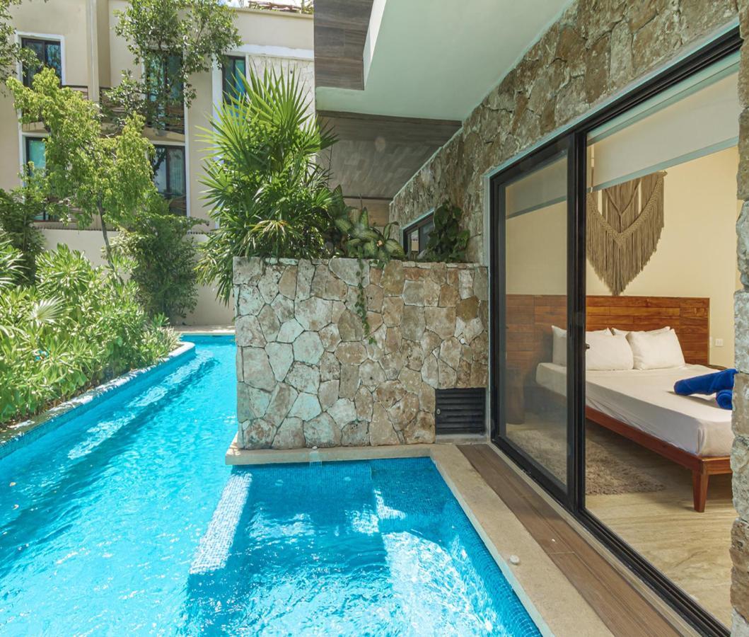 Paramar Ve 005 New Swim Up With Private Jacuzzi Tulum Extérieur photo